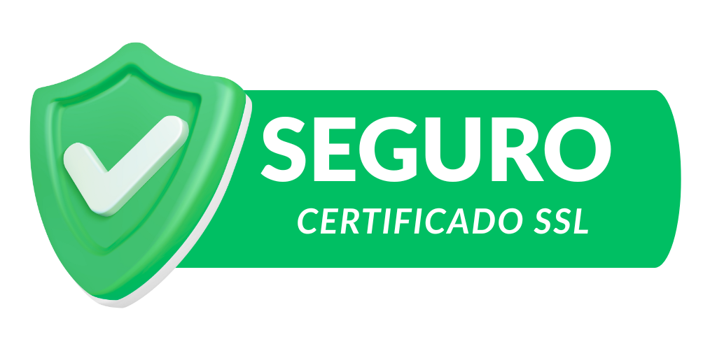 Certificado SSL ativo - Todas as conexões são criptografadas com protocolo TLS para máxima segurança.